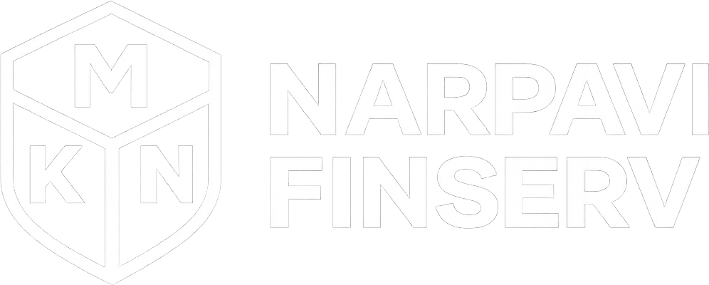 Narpavi Finserv Logo - White